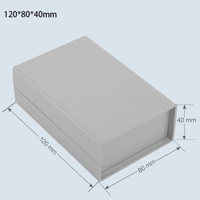 120*80*40mm Project Box Storage Case Glue Casing Module Distribution With Screws Electronic Home Supplies | Обустройство дома