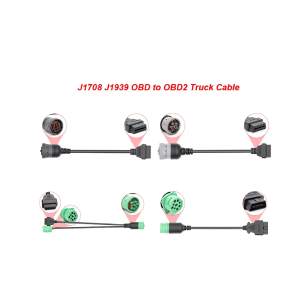

Удлинительный кабель SAE J1939 J1708 для грузовика, OBD, OBD2, 6 контактов, 9 контактов, для Cummins, диагностический инструмент для грузовика, OBD, OBD2, J1939, J1708,...