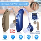 Bluetooth-слуховой аппарат, усилитель звука для глухих людей, USB-слуховой аппарат для пожилых людей, мини-перезаряжаемый Регулируемый сигнал вызова