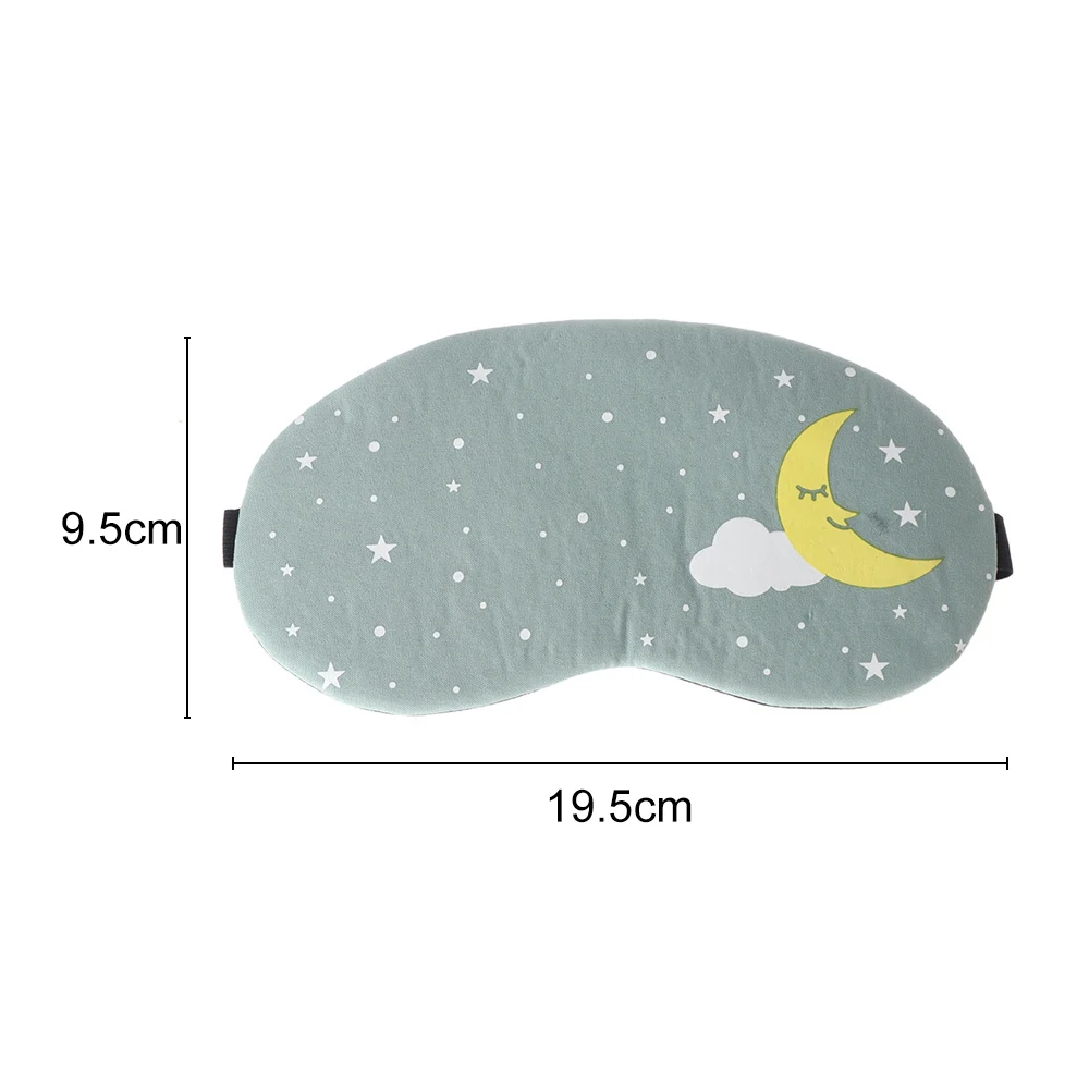 Новый Милый хлопковый чехол для глаз с мультяшным рисунком маска сна креативный