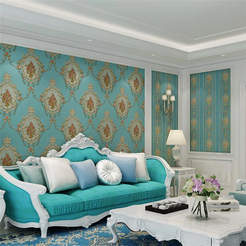 Beibehang европейские ретро деревенские нетканые обои Американское Зеркало Цветок