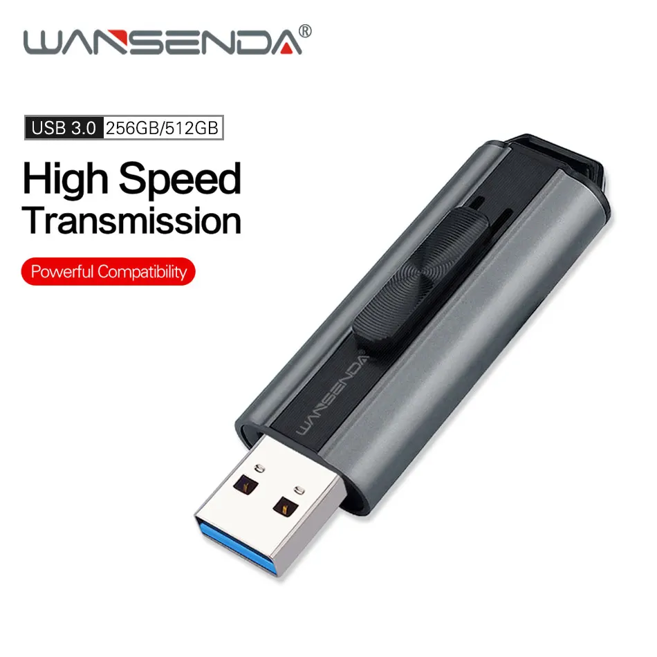 

WANSENDA USB флэш-накопитель USB 3,0 высокое Скорость флеш-накопитель 512 ГБ 256 ГБ 128 Гб 64 ГБ 32 ГБ оперативной памяти, 16 Гб встроенной памяти, творческий ...