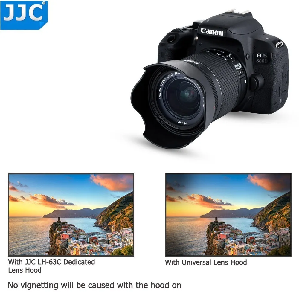 Бленда объектива для Canon EOS 90D 80D 70D 77D EF S 18 55 мм f/3 5 6 is STM f/4 заменяет фонарь|Бленды| |