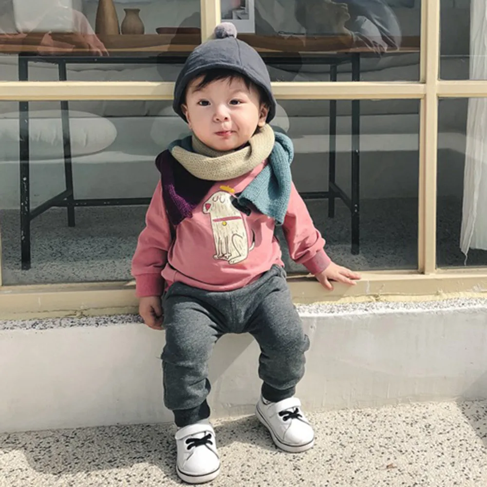 Cotton Fish Baby Pants Toddler Kids Boys Girls Cartoon Tongue Harem Trousers Children Long Одежда Для Мальчиков |