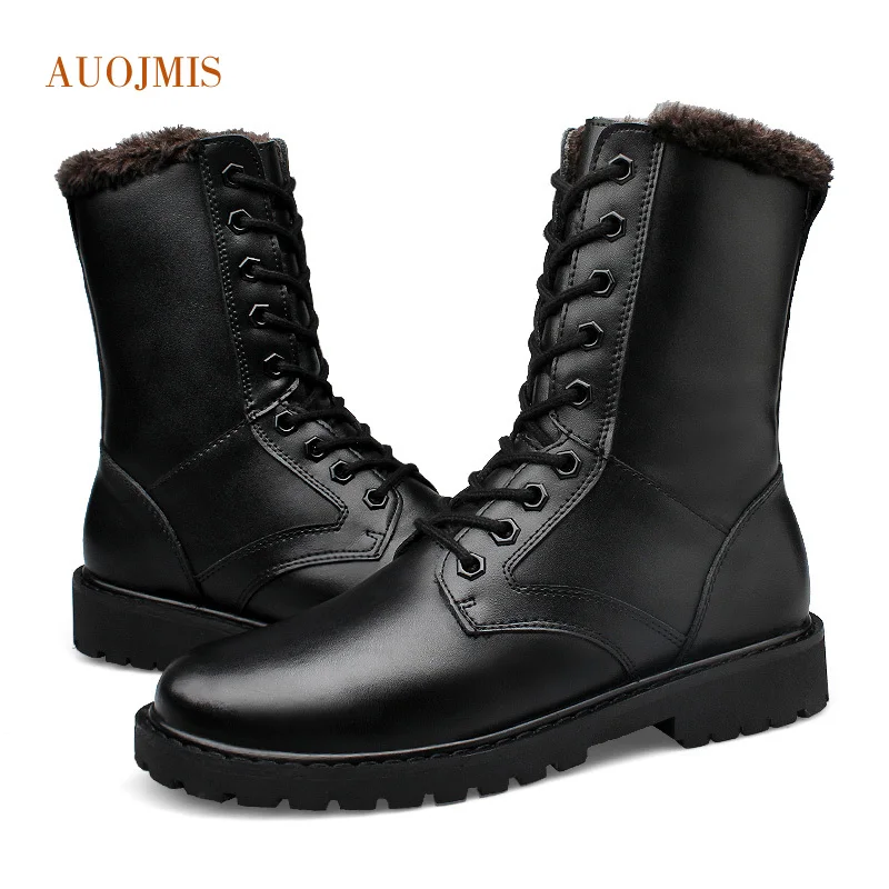 Осенние ботинки Martin Wolf 2 мужские кожаные в британском стиле для старшей школы