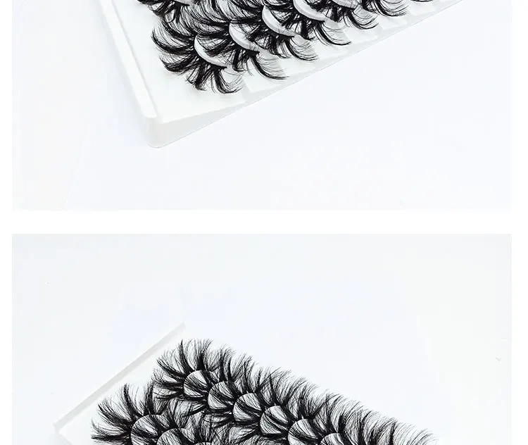 

Eight Pairs of Extended Version of False Eyelashes, Naturally Long and Simple Eyelashes, Eyelashes