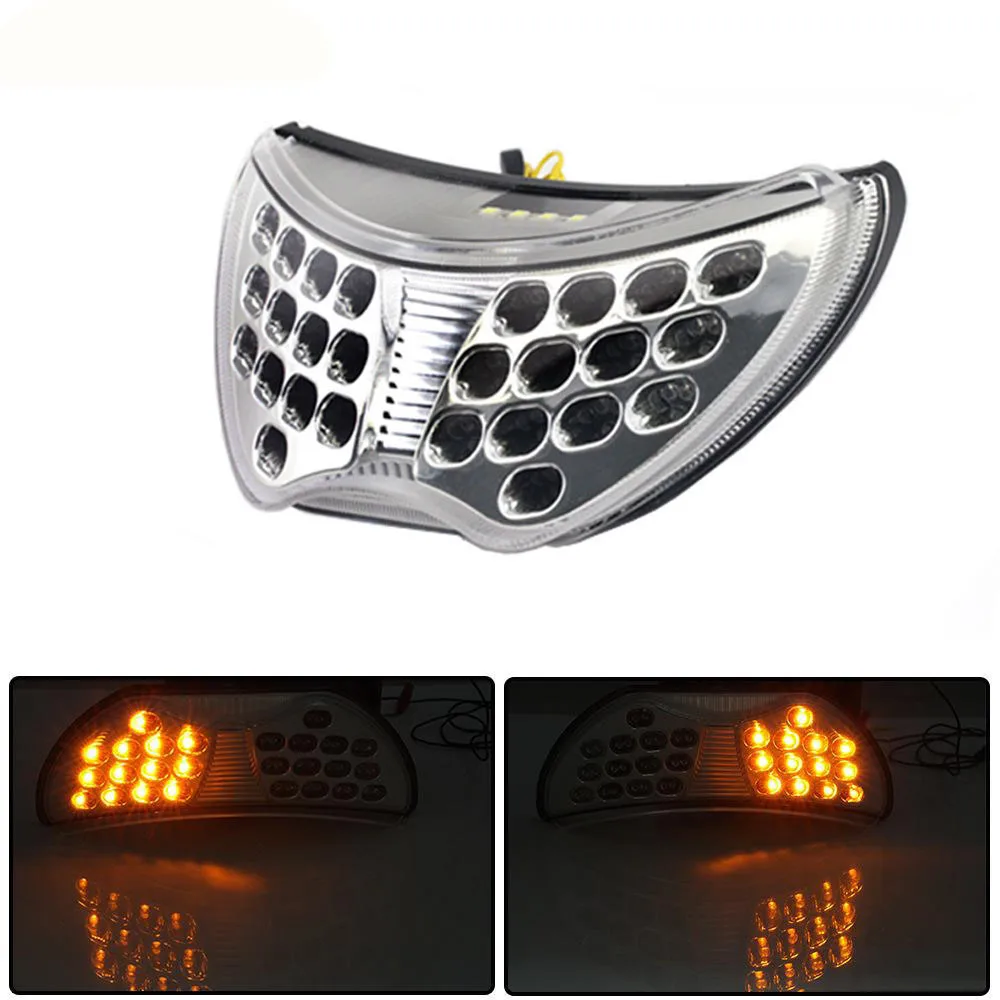 Для Honda CBR 600 CBR600 F4 99-00 F4I 2004-06 мотоциклетный дымовой объектив светодиодный задний