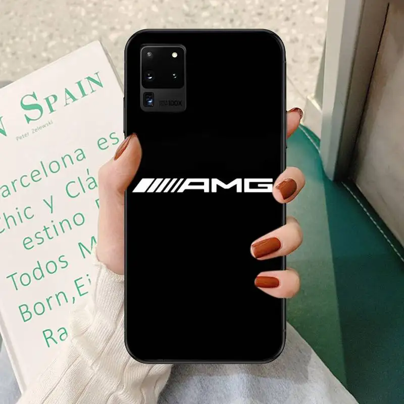 

Phone Case For Samsung A32 51 71 31 40 30s 21s Galaxy S9 10 20 Plus Note9 10pro 20 20ultra Luxury Car Mercedes A-AMGS