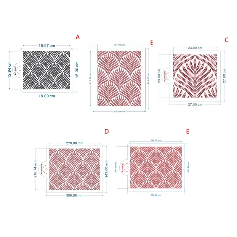 

Cakes Baking Templates Cake Stencil For DIY Craft Cakes Baking Template Cake Embossing Stencil Cake Decorating Tools