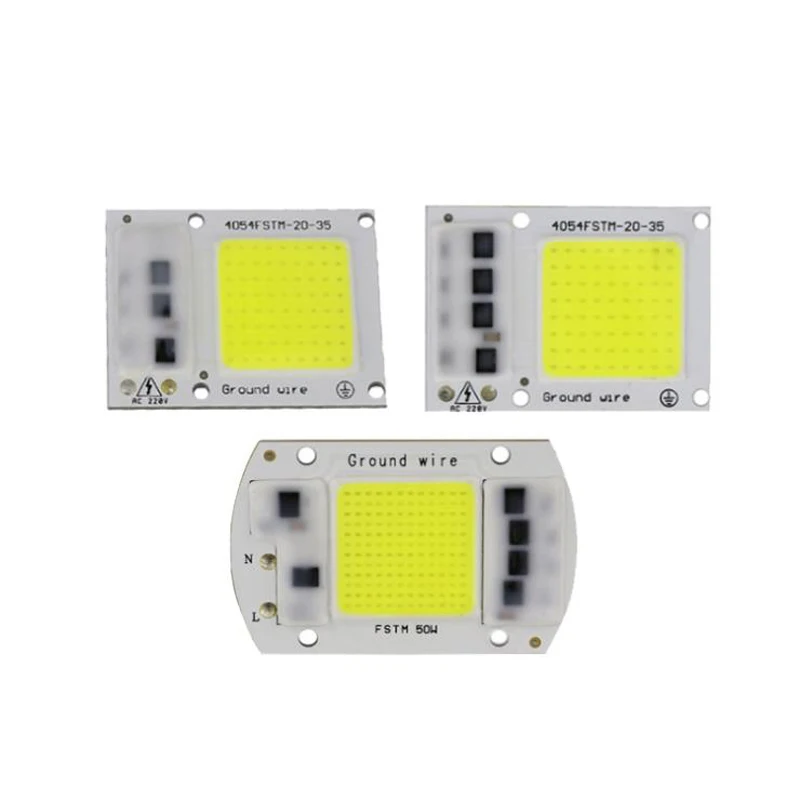 SMD COB Точечный светильник AC220 в чип для светодиодной лампы Beans Smart IC 5 Вт 20 30 50