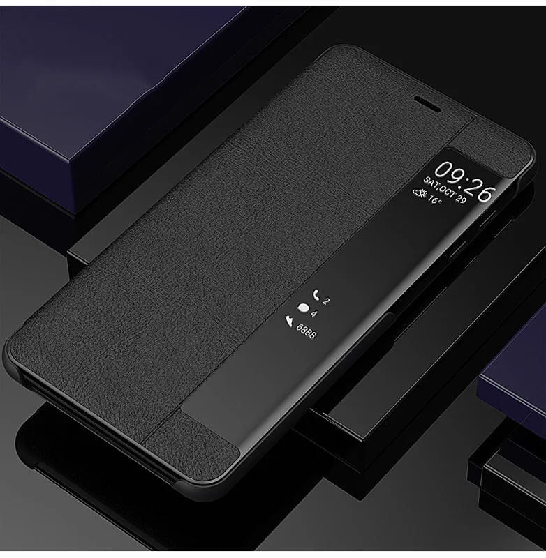 Кожаный чехол-книжка для Xiaomi Redmi 7A 8A 9A 9C Note 5 6 7 7S 8 9 K20 Pro Max 9S 8T | Мобильные телефоны и