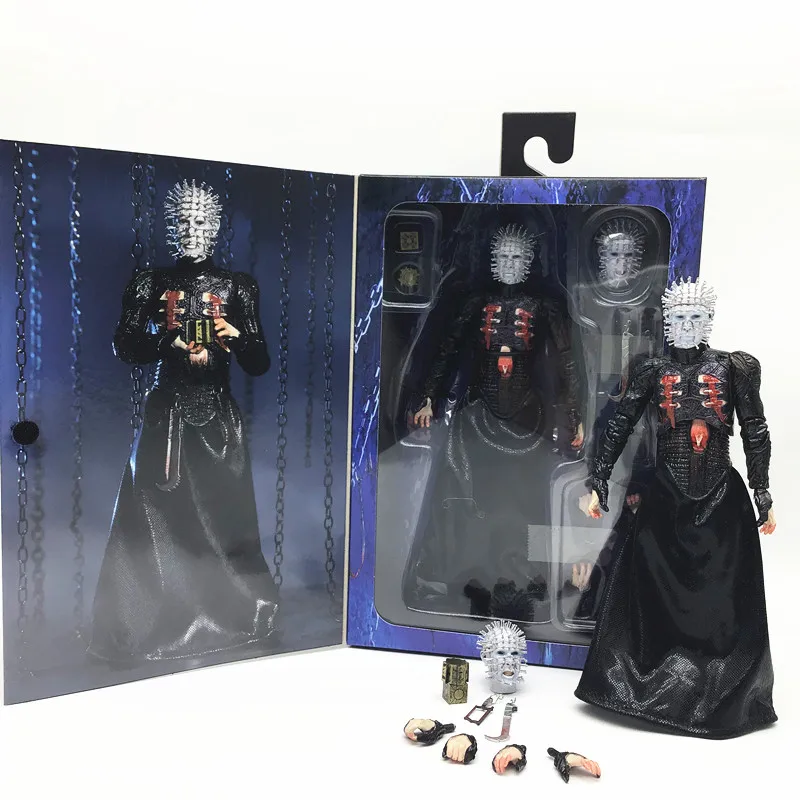 В Stock18cm NECA Hellraiser Пожиратель призрака ChaserNail фигурка Коллекционная модель игрушки