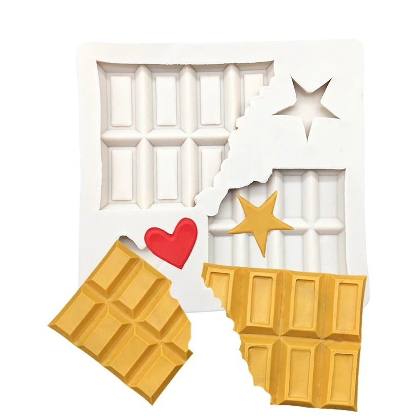 

Форма для выпечки в виде сердца и звезды