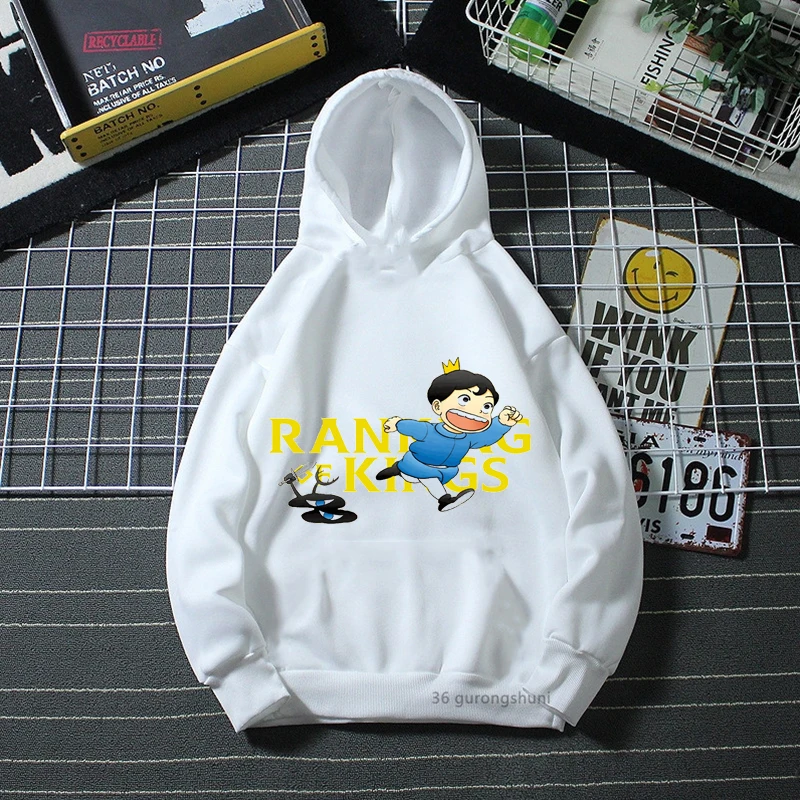 

Funny Boys Hoodie Anime Ranking Of Kings Cartoon Print Children's Winter Long Sleeve Sweatshirt for Kids Birthday Clothing Hoodi