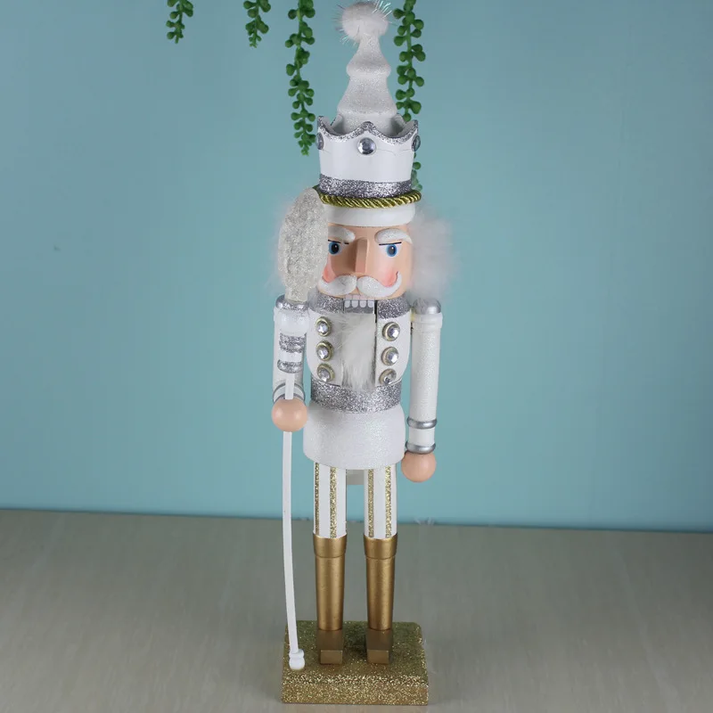 Деревянный гайковёр 42 см кукла король миниатюрные фигурки винтажные марионетки