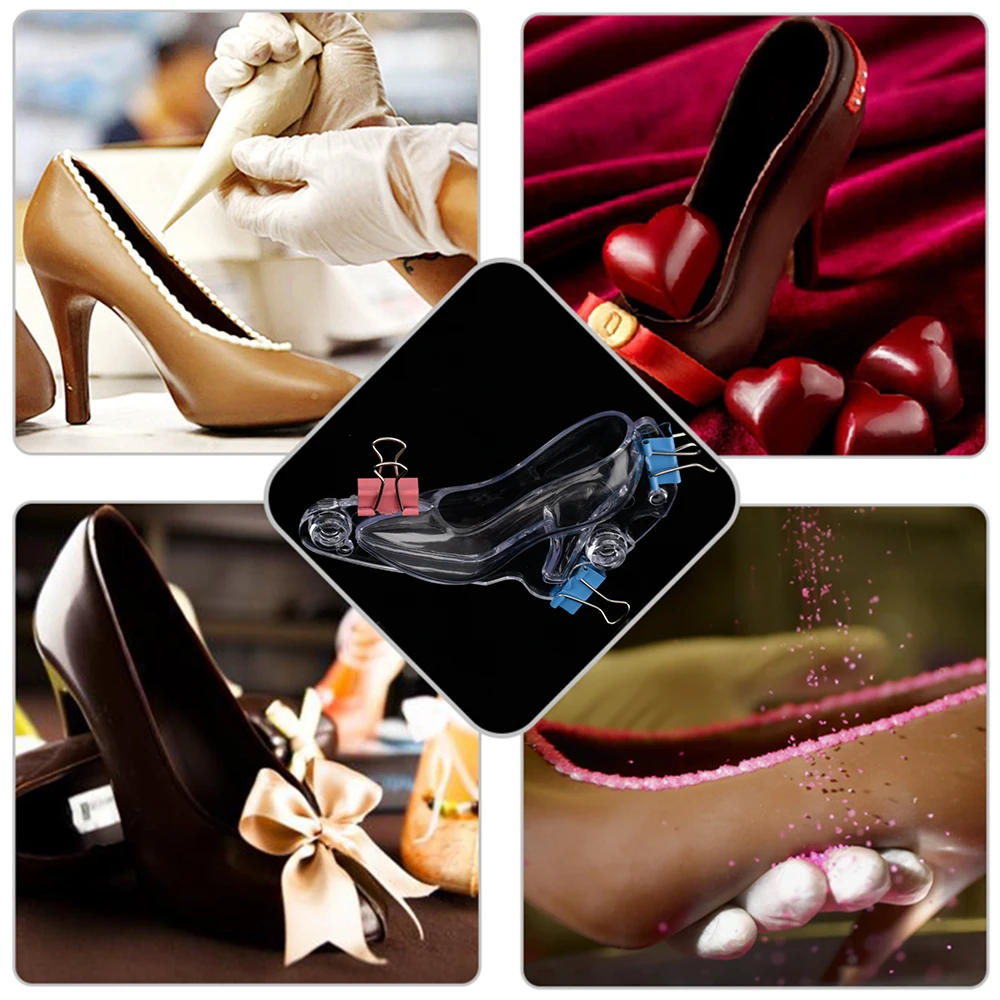 3D мини ПВХ пластиковая высокая форма для шоколада торта инструменты выпечки