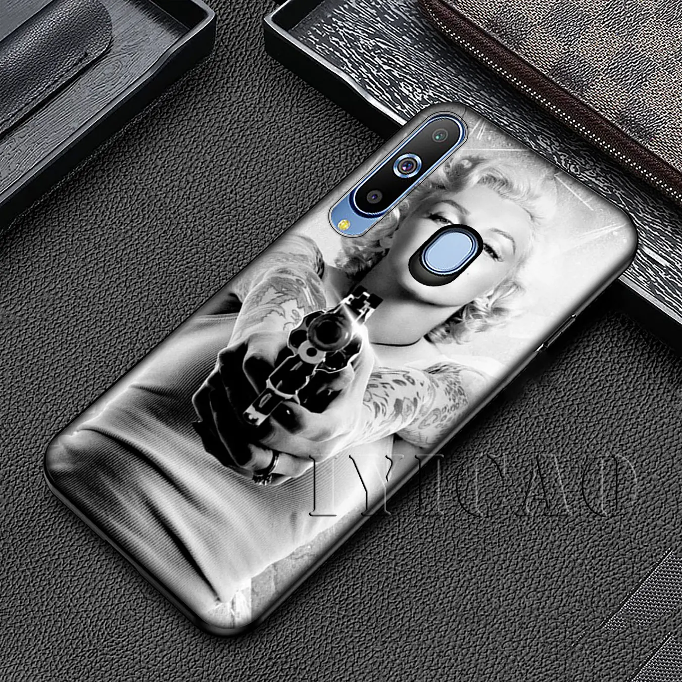Мягкий силиконовый чехол Мэрилин Монро для Samsung Galaxy A70 A60 A50 A40 A30 A20 A10 M10 M20 M30 M40 A20E |