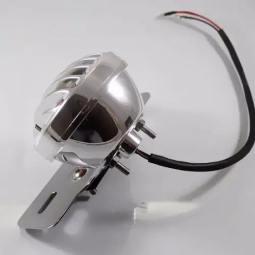 Хромированный задний тормозной ходовой номерной знак держатель для Harley Honda KTN Yamaha