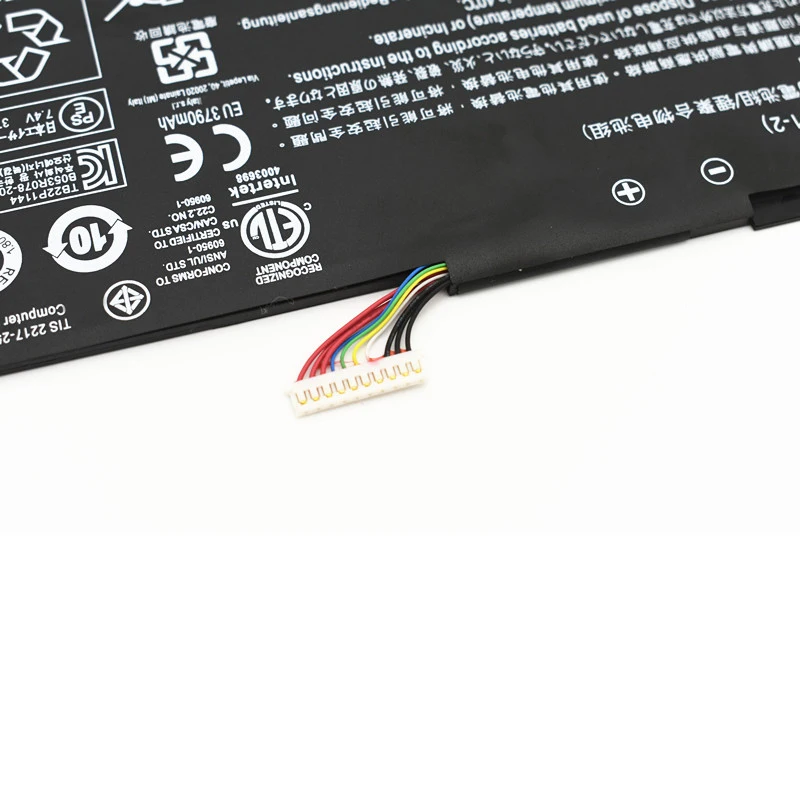 Оригинальный AP12E3K 1ICP3/65/114 2 1ICP5/42/61 3190mAh Аккумулятор для ноутбука ACER Aspire S S7 серия