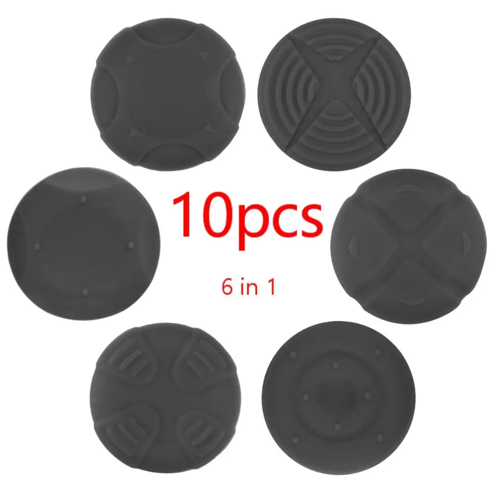 10 шт. 6 в 1 аналоговый набор ручек для большого пальца XBox 360/для ONE/для PS3/для