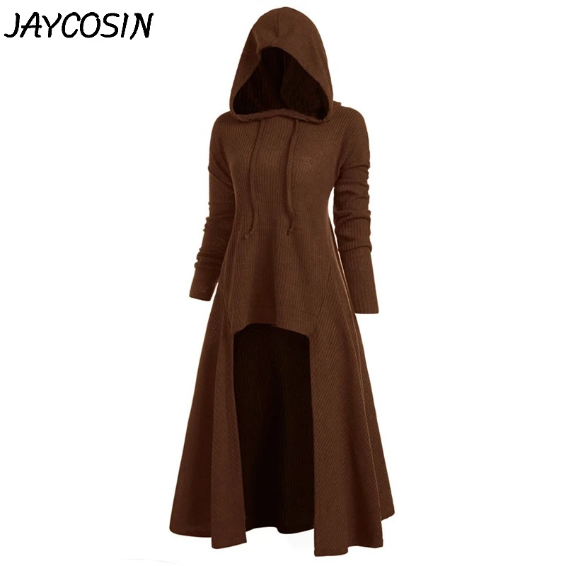 JAYCOSIN женские свитера 2019 осень зима модная женская однотонная винтажная накидка с