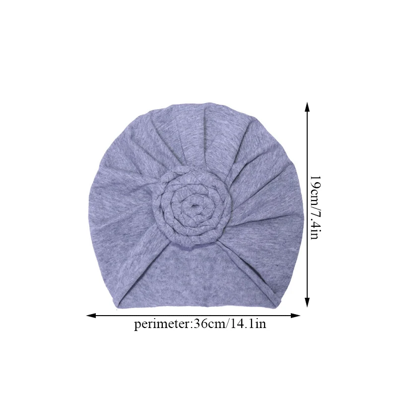 

2021 New Children's Hats Newborn Toddler Kids Baby Boy Girl Turban Cotton Beanie Hat Winter Warm Soft Cap Solid Knot Soft Wrap