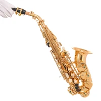 jm soprano saxophone tom bb curved soprano sax of bcreated musical instrument saxophone sax for children and case
