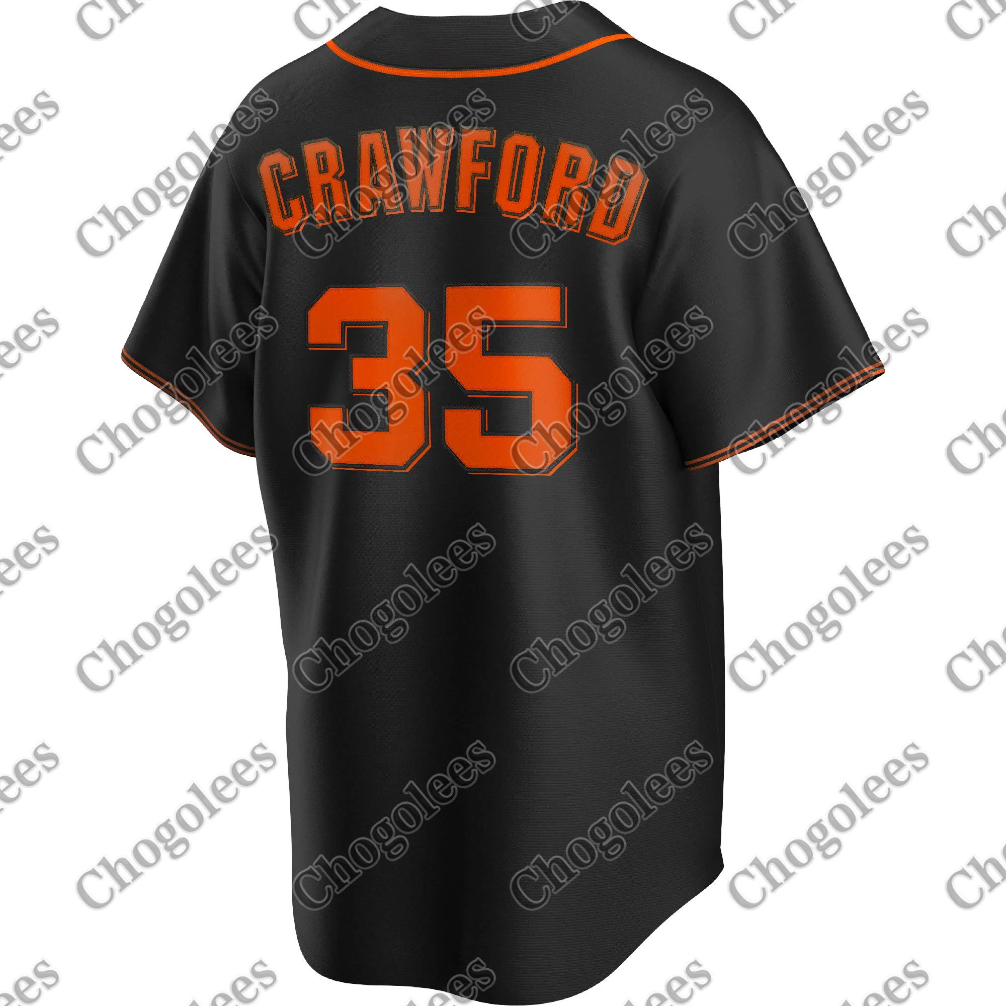 

Baseball Jersey Brandon Crawford San Francisco Alternate 2020 Player Jersey - Black