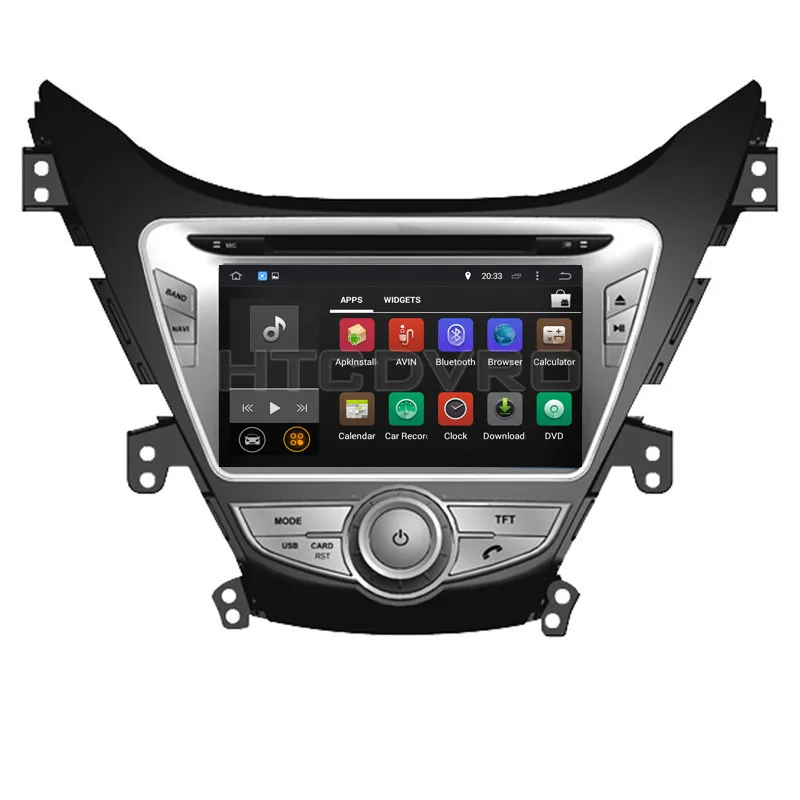 YMODVHT 8 дюймов 4G Восьмиядерный Android 9 0 7 1 Автомобильный DVD плеер для Hyundai Elantra/MD 2011 2012