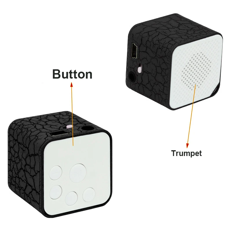 Сломанная TF карта mp3 мини динамик micro sd MP3 плеер walkman звук музыкальный медиа