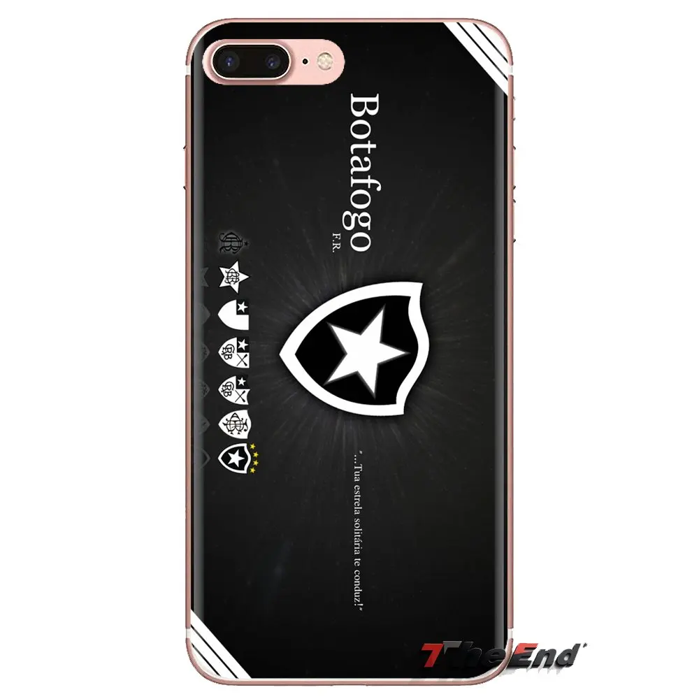 Housing For Huawei P Smart Y6 P8 P9 P10 Plus Nova P20 Lite Pro Mini 2017 SLA-L02 SLA-L22 2i Brazil Botafogo Football Soccer Logo |