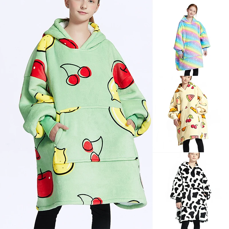 

Универсальная Детская толстовка с длинным рукавом и большим карманом