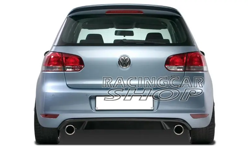 Задний диффузор из настоящего углеродного волокна для VW GOLF6 GOLF 6 VI MK6 Bumper V036|diffuser