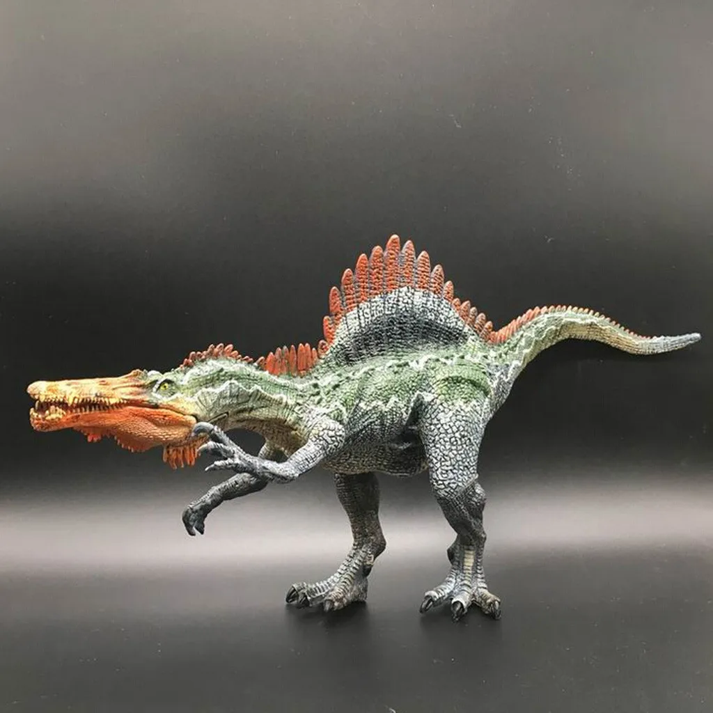 Модель динозавра 12 6 дюйма крупная имитация Spinosaurus реалистичная модель дикой