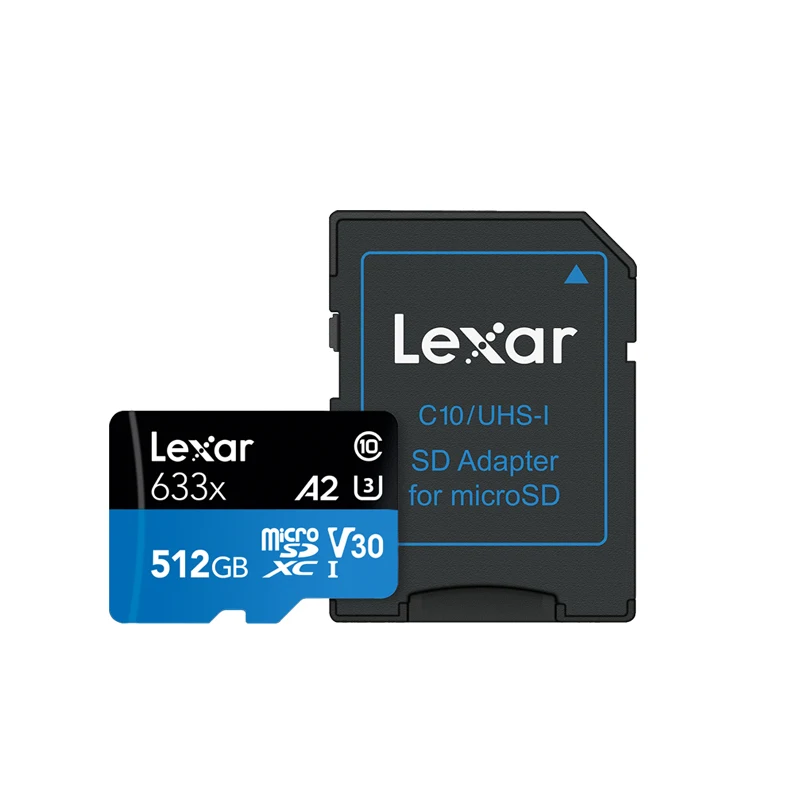 512GB Lexar 633x Micro SD карта 1 ТБ 32GB 64GB 128GB 256GB Micro sd Class 10 cartao de memoria tf-карта для мобильного телефона - Емкость: 512GB