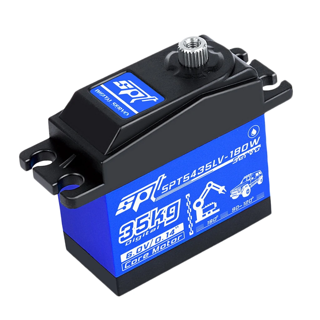 

SPT5435LV-180W 35KG Digital Servo 90 Degs For Cars Vehicles Parts Accs