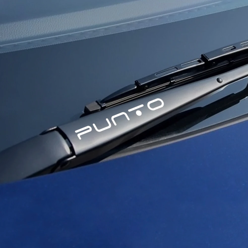 4 шт. креативные наклейки на автомобильные стеклоочистители для Fiat Punto