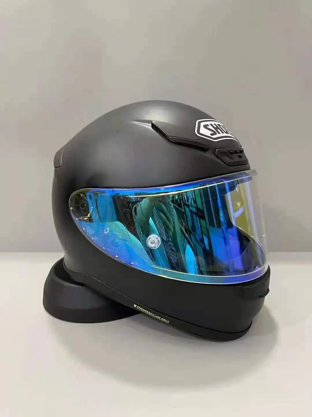 Мотоциклетный шлем Z7 на все лицо матовый черный для езды мотоцикле и гоночном