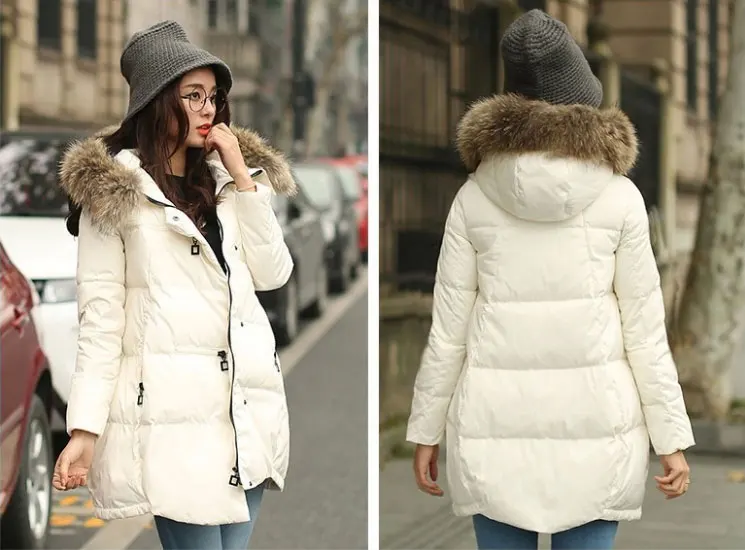5XL Зимняя парка, куртки, пальто для беременных женщин, ветровка, теплый меховой воротник, пальто для беременных, верхняя одежда