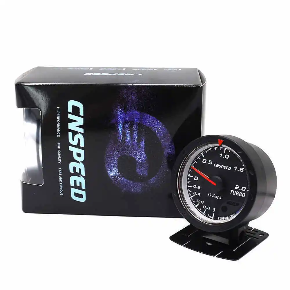 CNSPEED 60 мм вольт метр Температура воды Температура масла Датчик турбо Boost датчик масла пресс метр выхлопных газов датчик температуры EGT/EXT Вакуумный датчик