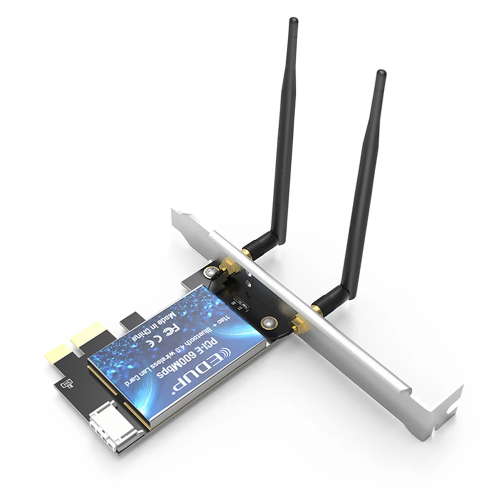 Wifi адаптер Bluetooth модуль 600 Мбит/с двухдиапазонный PCI Express WLAN Универсальная