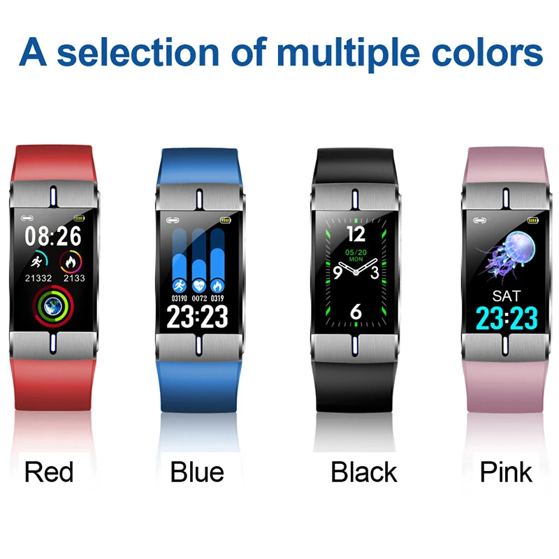 IP68 браслет для смарт часов сердечный ритм SmartWatch спортивный ppg часы Смарт 1 08