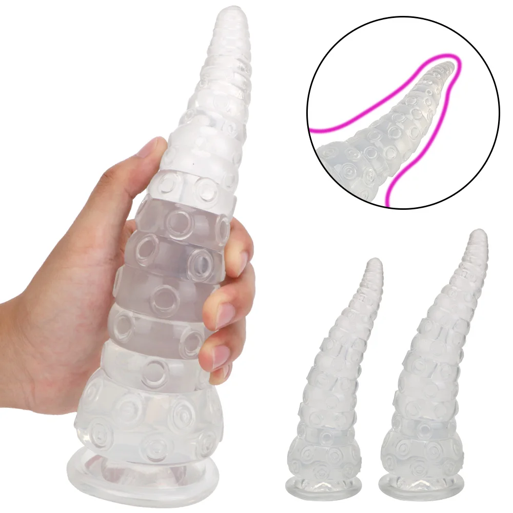 

Prostate Massager Dildo Adult Product Anal Sex Toys For Women Men Anus Expansion Butt Plug Stimulator Octopus Sucker Anal Plug