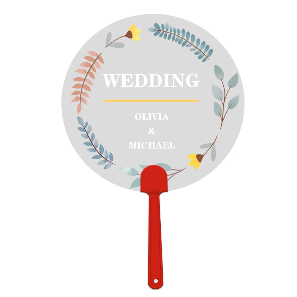 Веер PP пластиковый Ручной индивидуальная форма и дизайн DIY летний вентилятор для