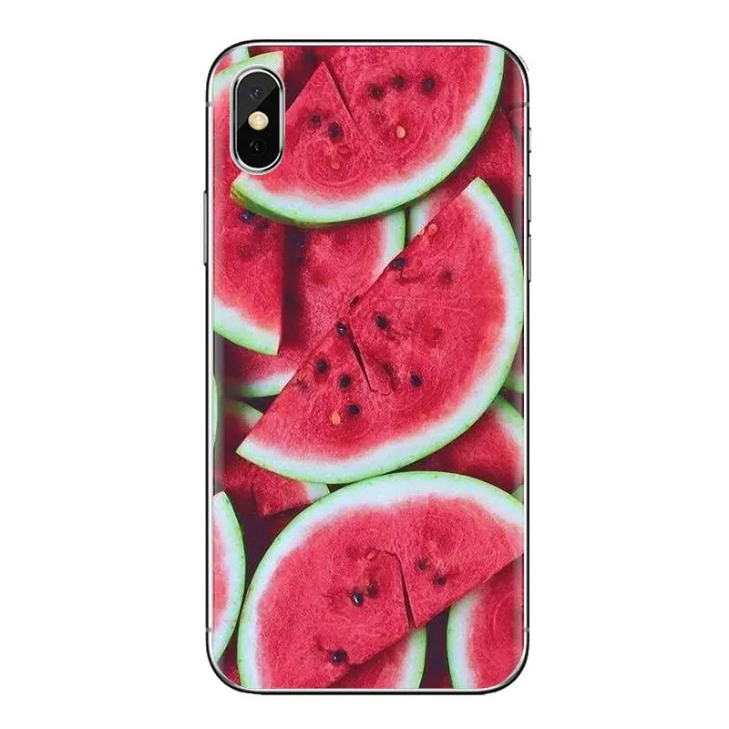 Cartoon Watermelon Fruit Summer TPU Case Covers For Sony Xperia Z Z1 Z2 Z3 Z5 compact M2 M4 M5 E3 T3 XA Aqua LG G4 G5 G3 G2 Mini |