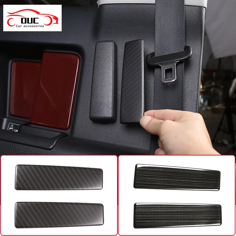 

Stainless Steel Car Rear Door Inner Handle Panel Cover Decorative Patch For Toyota FJ Cruiser 2007-2021 Auto Interior Accessory