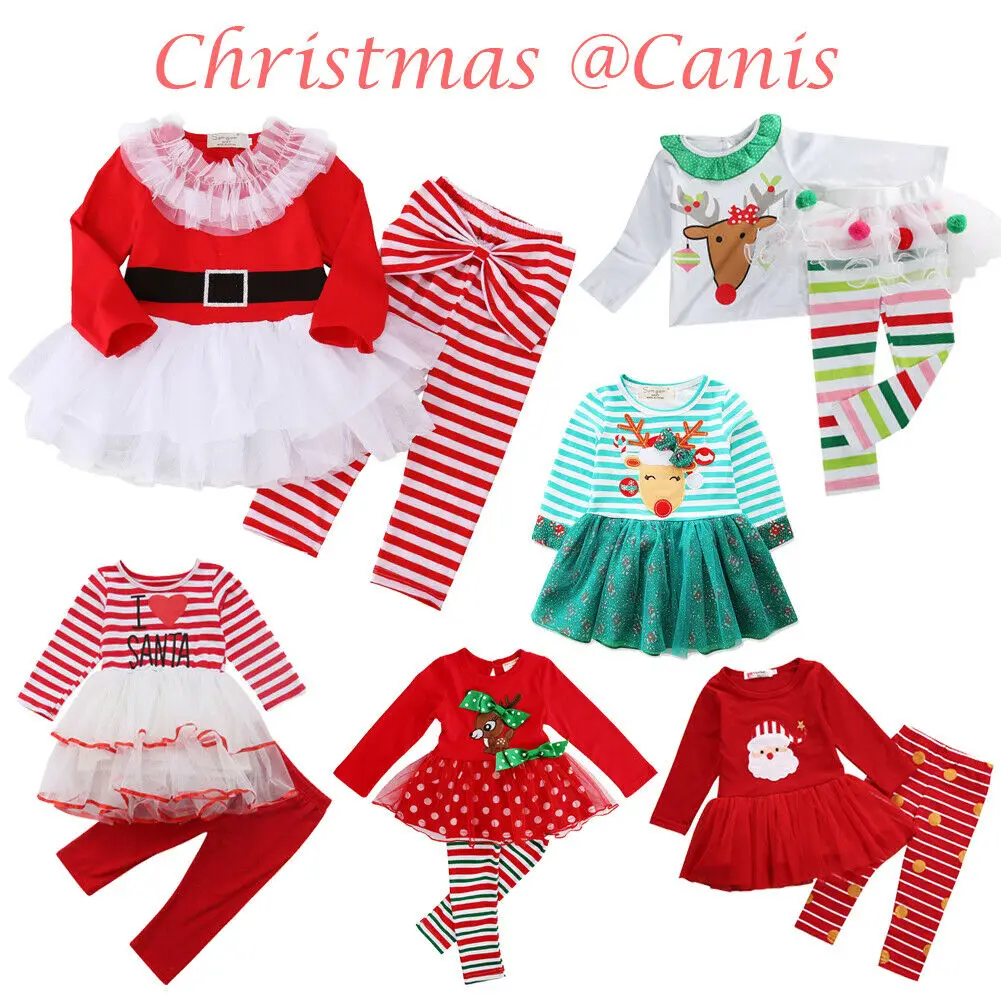 Лидер продаж милое рождественское праздничное платье пачка для маленьких