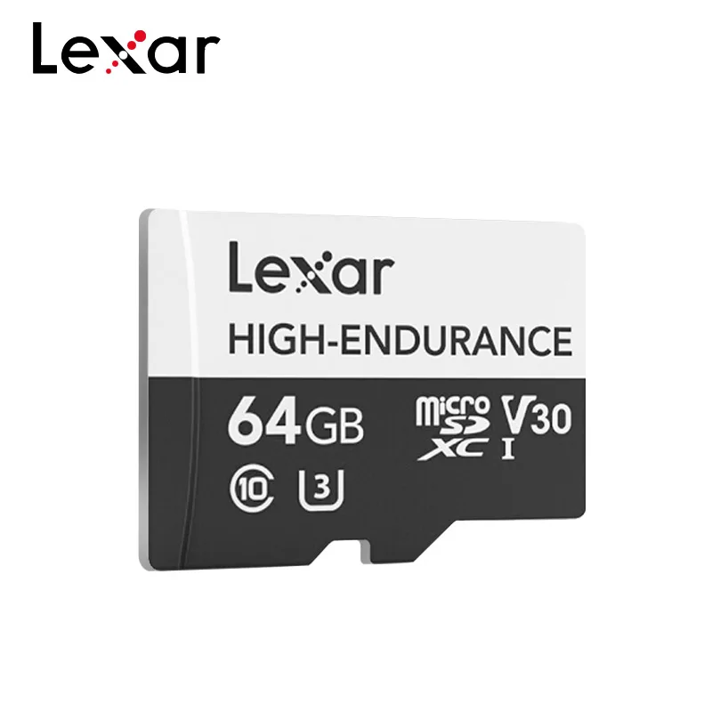 Lexar высокоизносостойкая карта памяти 128GB IPX7 Водонепроницаемая TF карта 12000hour ENDURANCE Micro SD карта для мониторинга дорожного рекордера