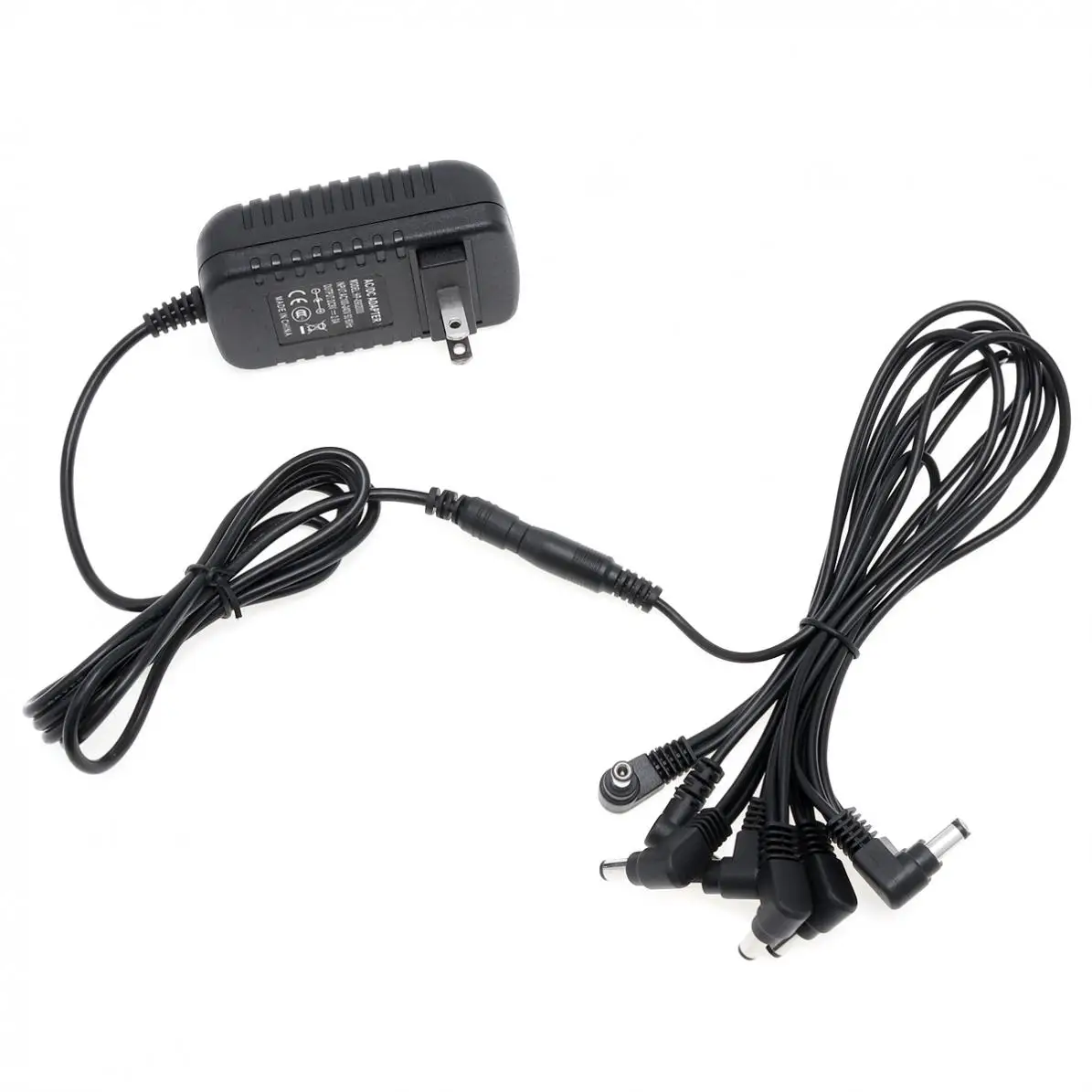 Гитарный кабель 8 канальная цепь питания изгиб разъем для гитары педаль эффектов