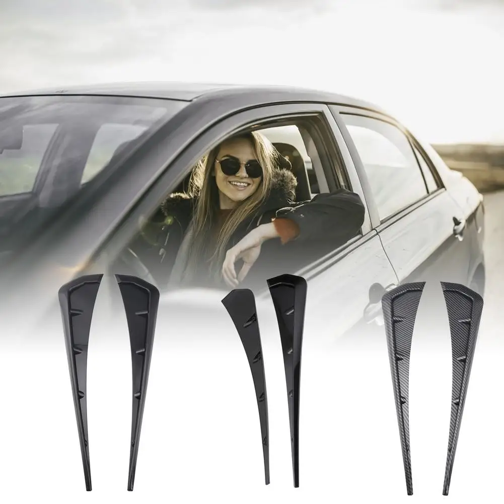 

Side Fender Vent Air Wing Cover Trim ABS 3D Sticker Exhaust Vent Fit For Civic 2016-2020